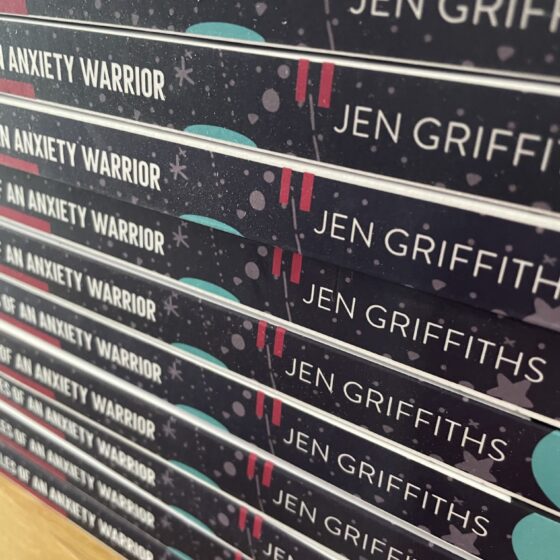 A stack of my newly published book, spinal view