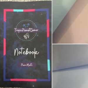 My Books 13 Book Cover: The TPG's Plain Multicolour Notebook