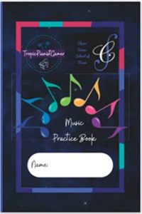 My Books 4 Book Cover: Music Practice Book