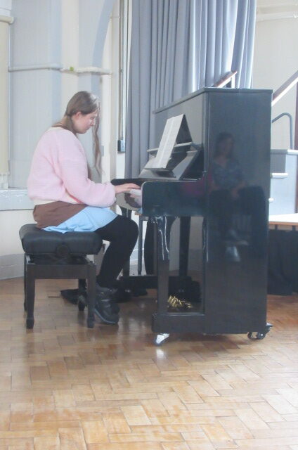 My First Summer Concert - 14/07/24 5 willow playing the piano