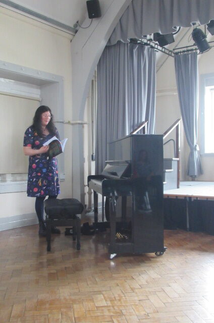 My First Summer Concert - 14/07/24 6 me announcing my next piece
