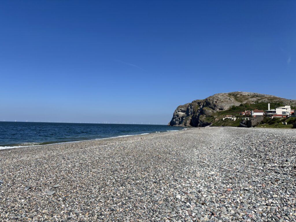 Summer has Started here, Exciting plans ahead! 8 Llandudno north shore.