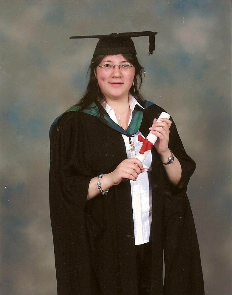 A Level Results, a 20+ year old Memory of Failure... 1 professional shot of me at my second graduation 2010