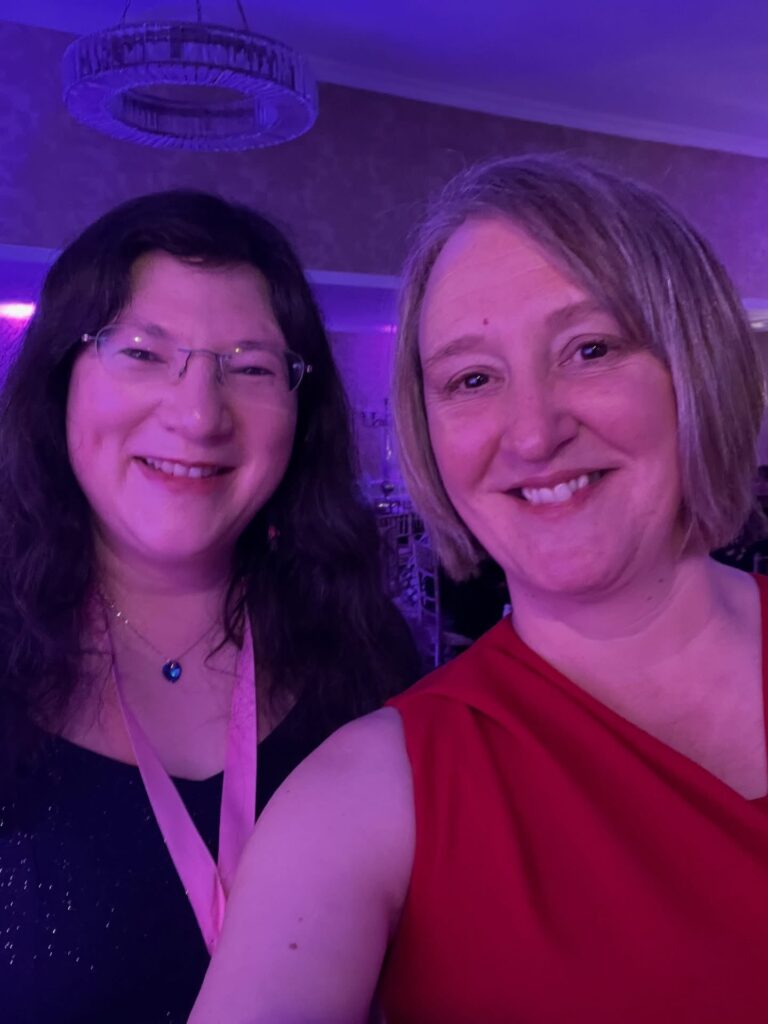 A Shift in Perspective... 3 A selfie of me and Anna in the later evening.